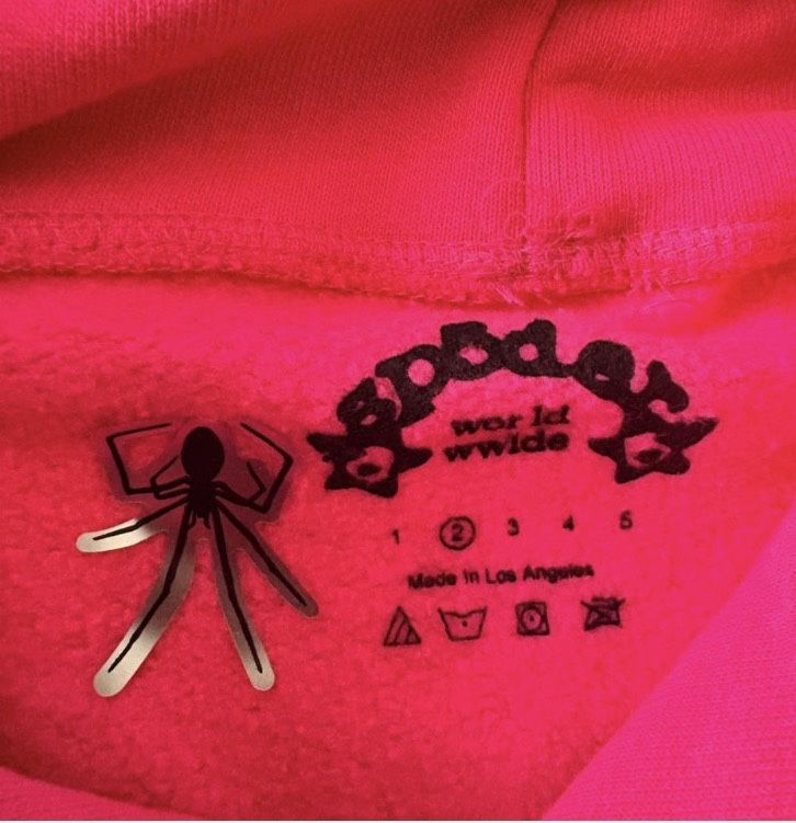 Sp5der Pink And Black Worldwide