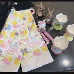 Easter Decor Lot 