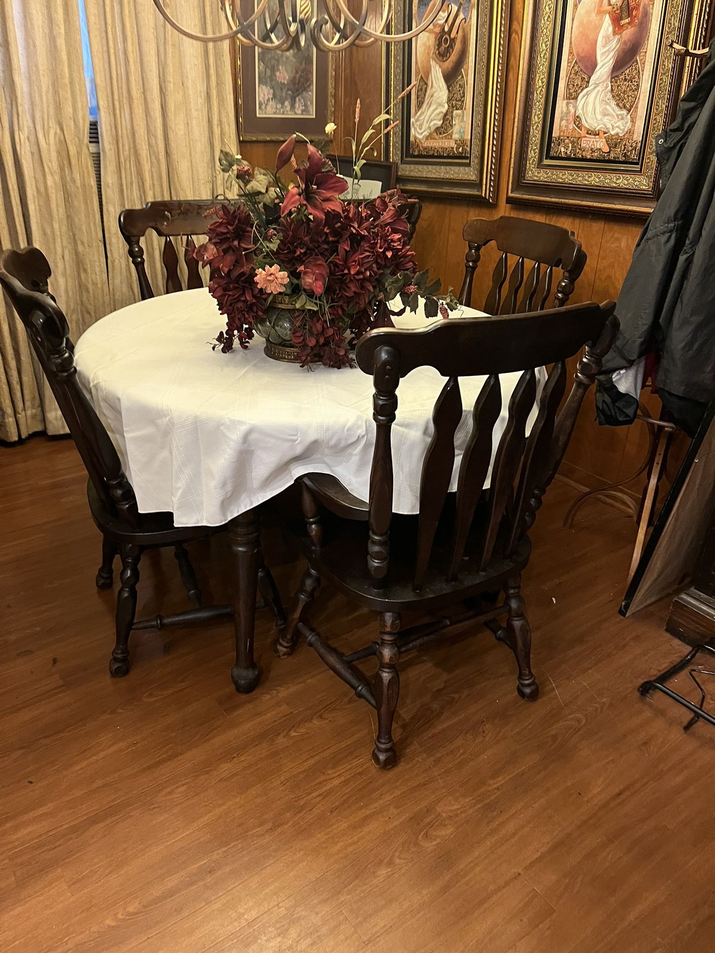 Pine Wooden Dining Set