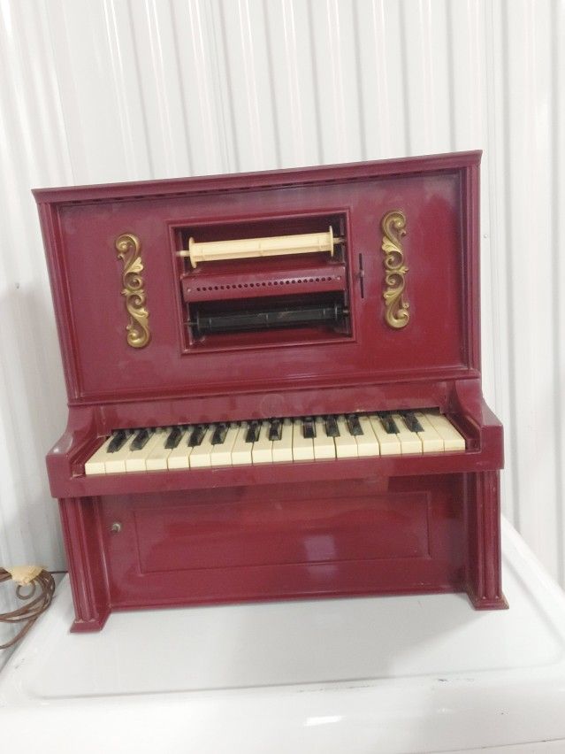 1960’s Vintage Player Piano Toy Piano Lodeon qty 7 available $100 each or $500 for all