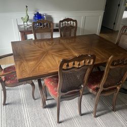 Heirloom Dining Room Table And Chairs