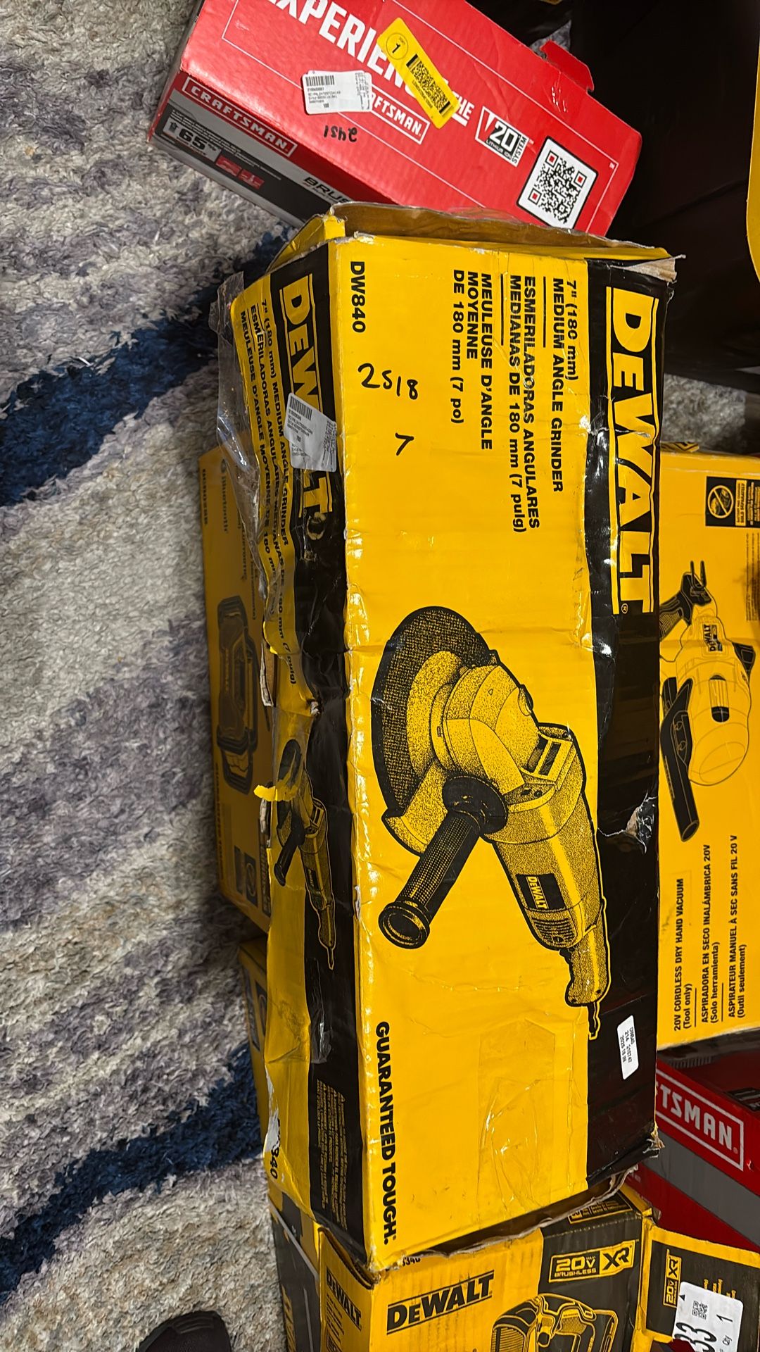 DeWalt 7” Medium Angle Grinder
