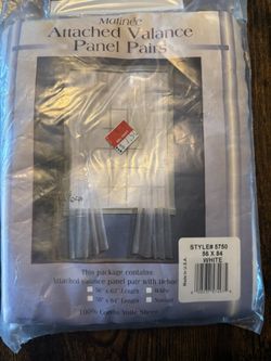Attached Valance Panel Pairs