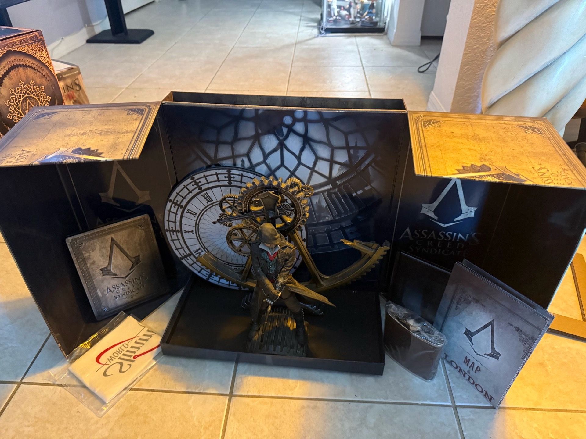 Rare assassins creed syndicate BIG BEN collectors edition