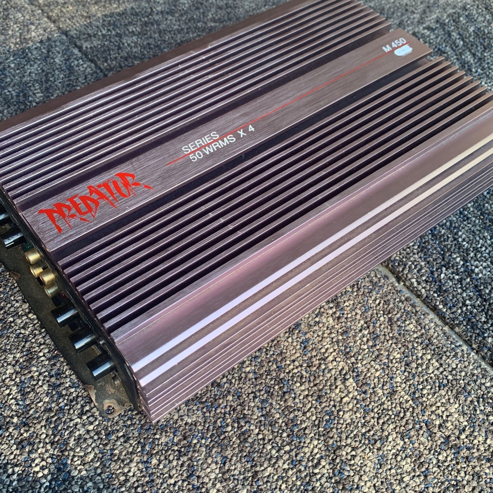 450 W Stereo amplifier