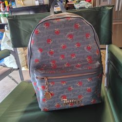 Juicy couture backpack and purse