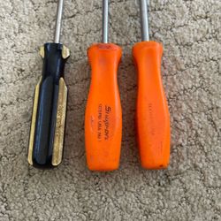 Snap On Screwdriver And Stanley