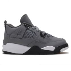 Nike Toddler Air Jordan IV 4 Retro TD Cool Grey Sneakers BQ7670 007 Size C9 Used A Few Times Great Condition for Sale in Anaheim CA OfferUp