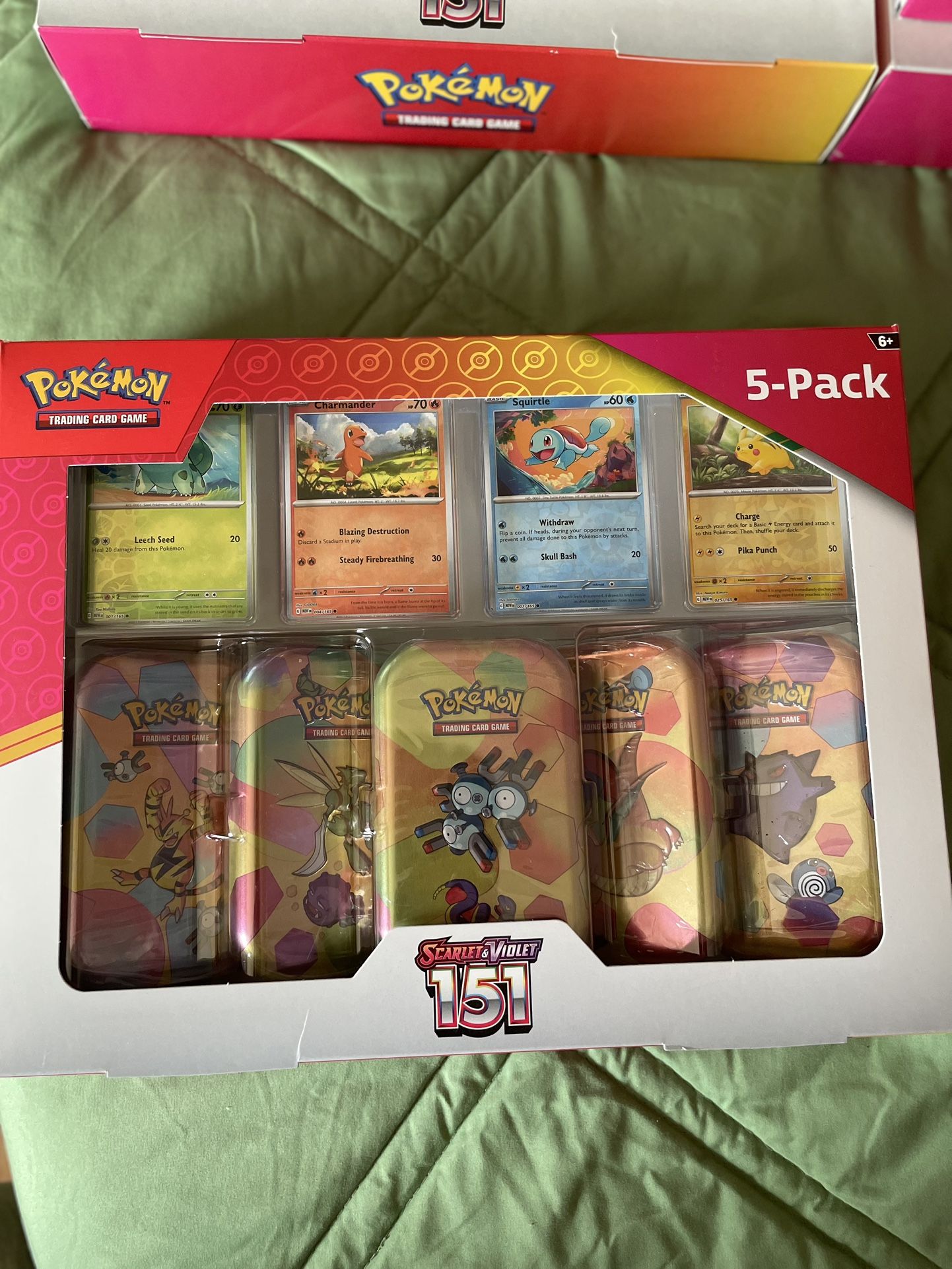 SEALED Pokemon 151 Mini tin