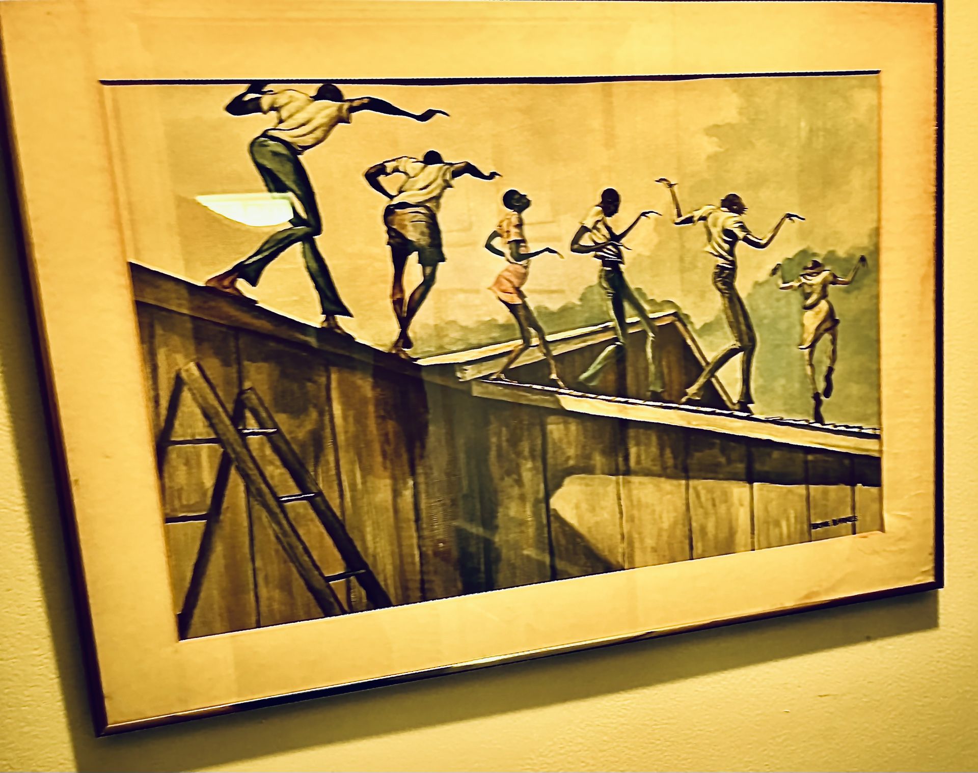 Eddie Burns Vintage Print 