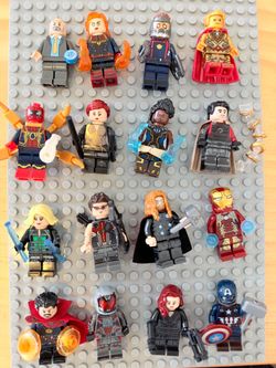 Marvel Avengers Mixed Superhero Lot 12pc Minifigures LEGO Compatible Set