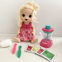Baby Alive Doll Magical Mixer Strawberry Shake 