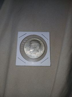 1964 silver kennedy half dollar