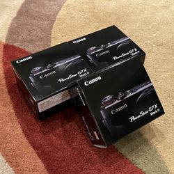 Canon PowerShot G7 X Mark II Digital Video Camera Brand New
