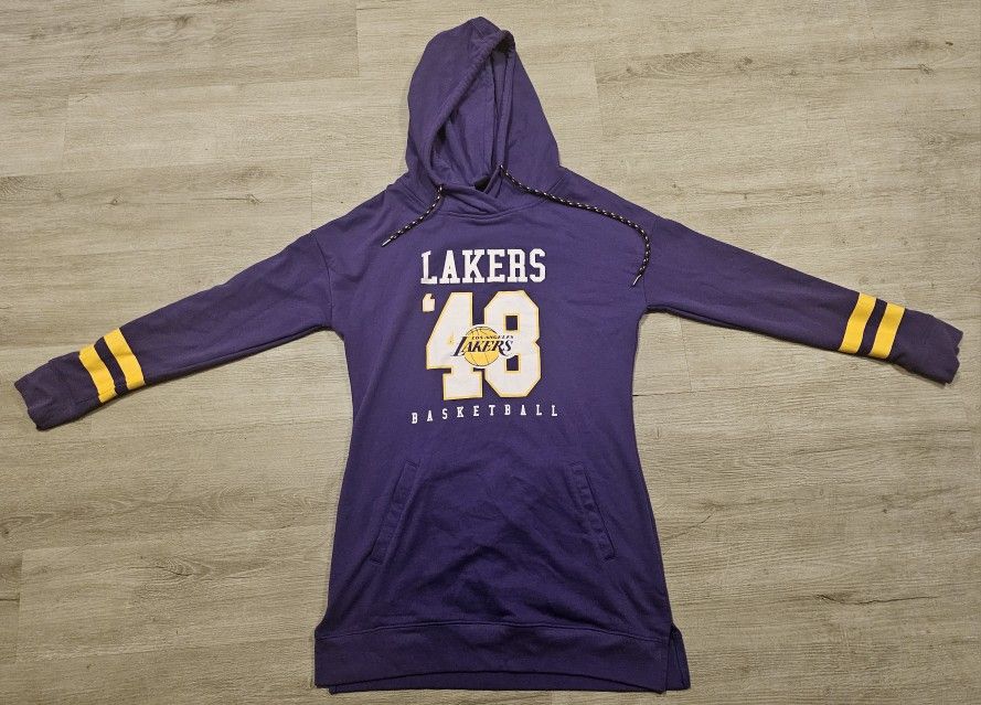 Los Angeles Lakers Official NBA Women's Lrg Long Sleeve Hoodie 