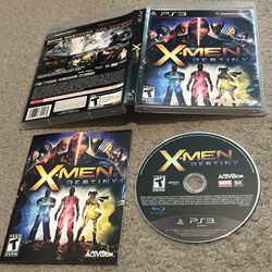 X-Men: Destiny (Sony PlayStation 3, 2011) PS3 Complete CIB w/ Manual