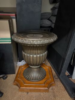 Mediterranean style stone base
