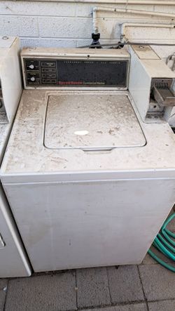 Coin op washer and dryer