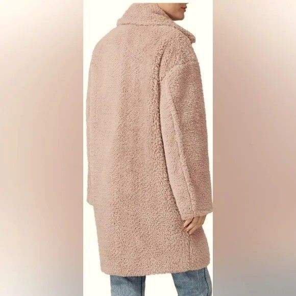 Kate Spade New York Womens Beige Double Breasted Notch Collar