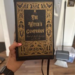 Witch Companion Book purse