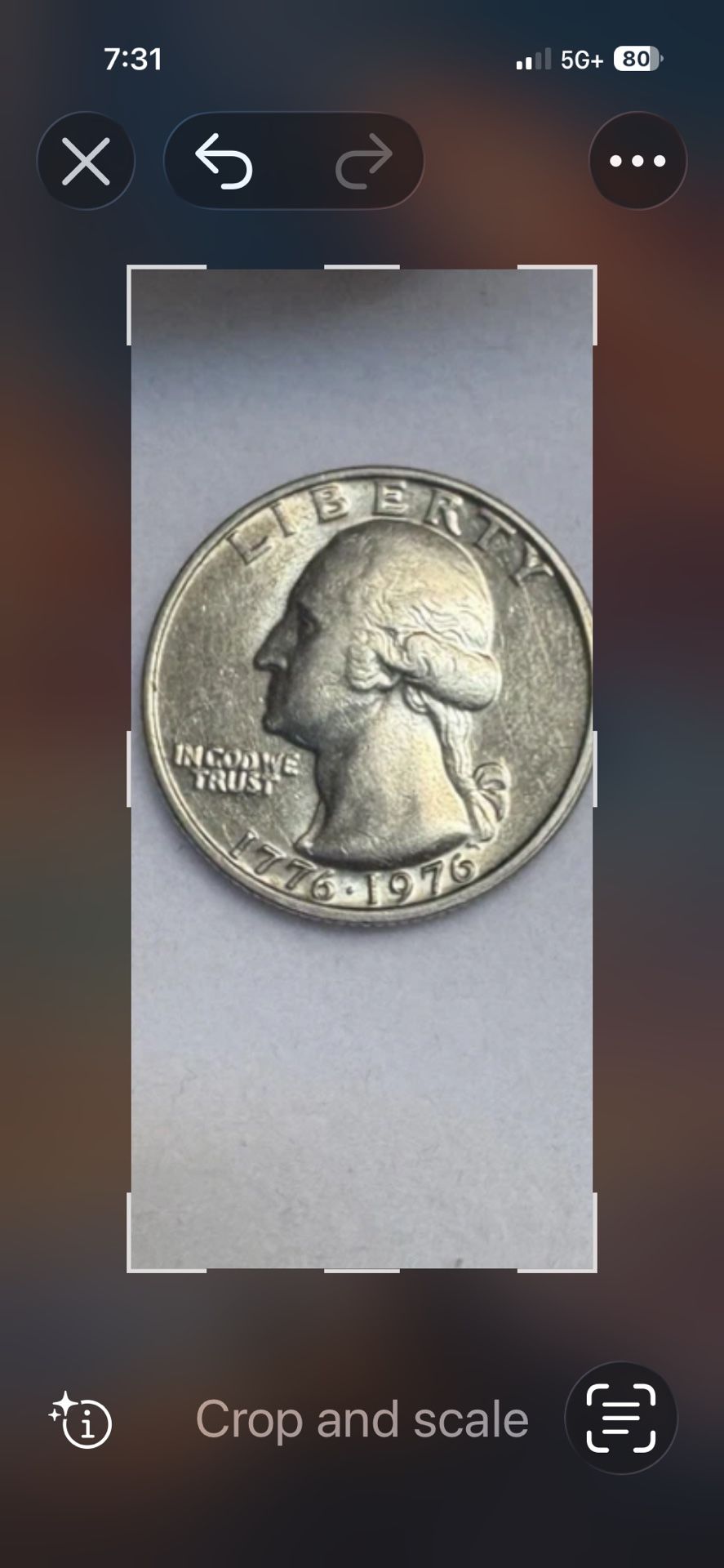 BICENTENNIAL 1976 NO MINT weighing in at 6.0 grams !!!!