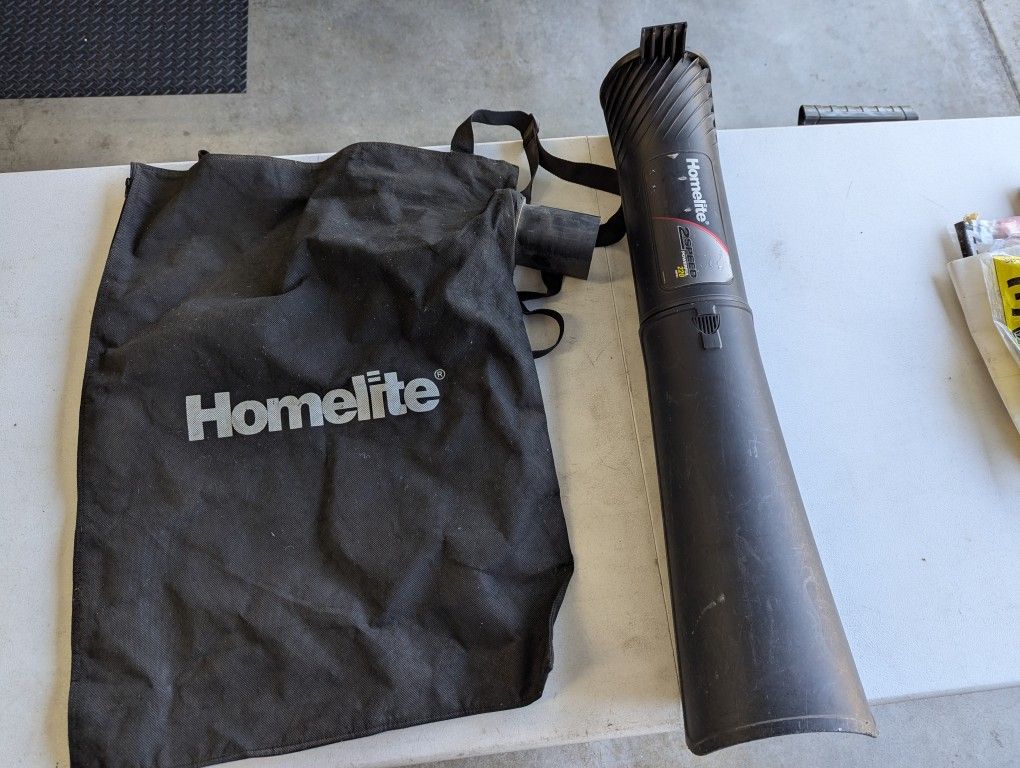 FREE - Electric Leaf Blower/Vacuum Bag and Pickup tube