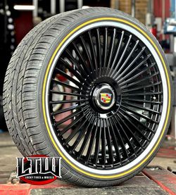 ESCALADE 24X10 BRAND NEW WHEEL TIRES 