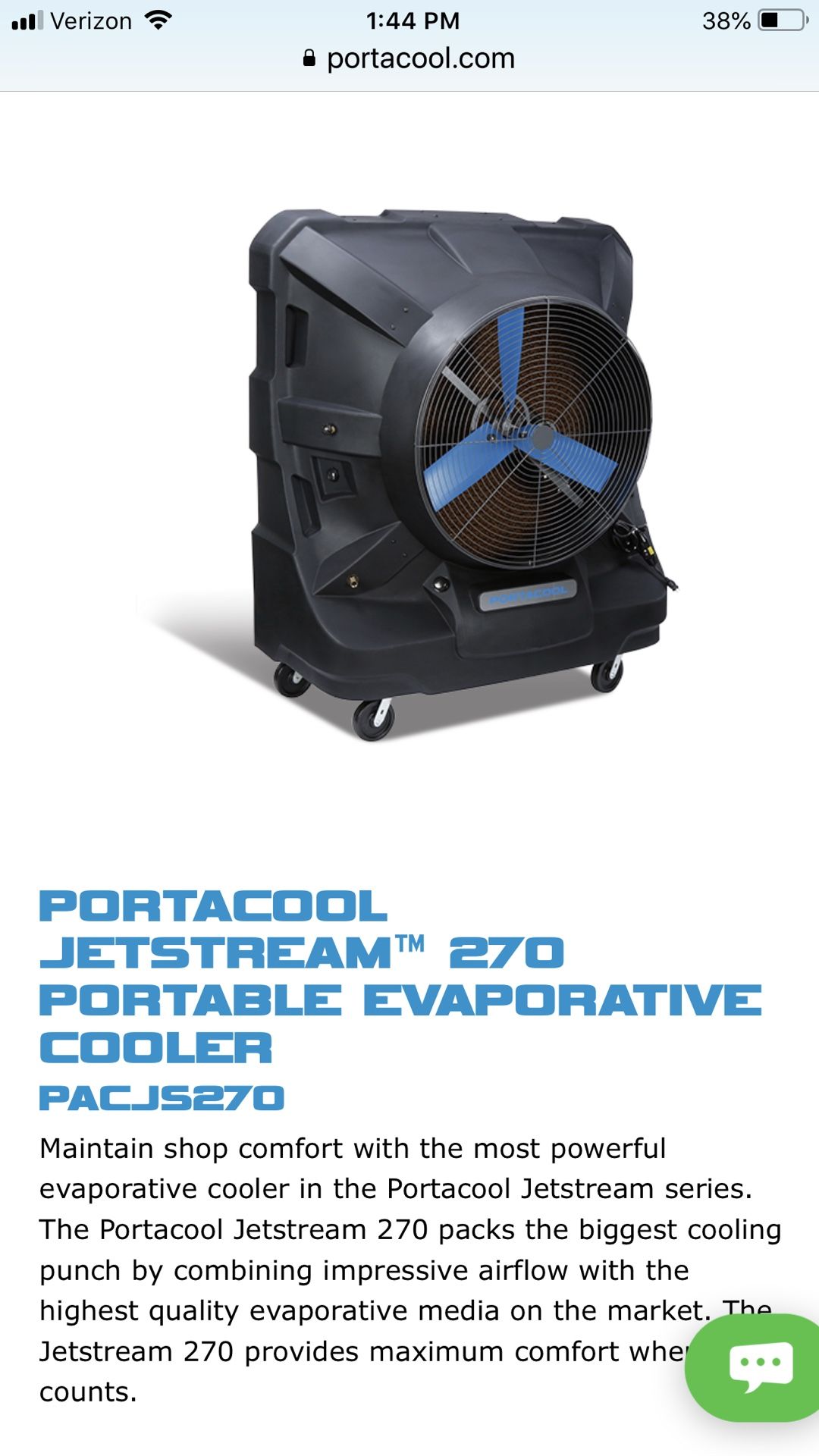 Portacool Jetstream pacjs270
