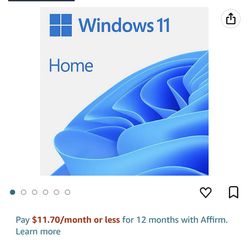 Windows 11 Home (Sealed)