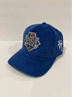 KTH Kill The Hype World $eries Blue Corduroy SnapBack Hat, LA Dodgers, New ⚾️