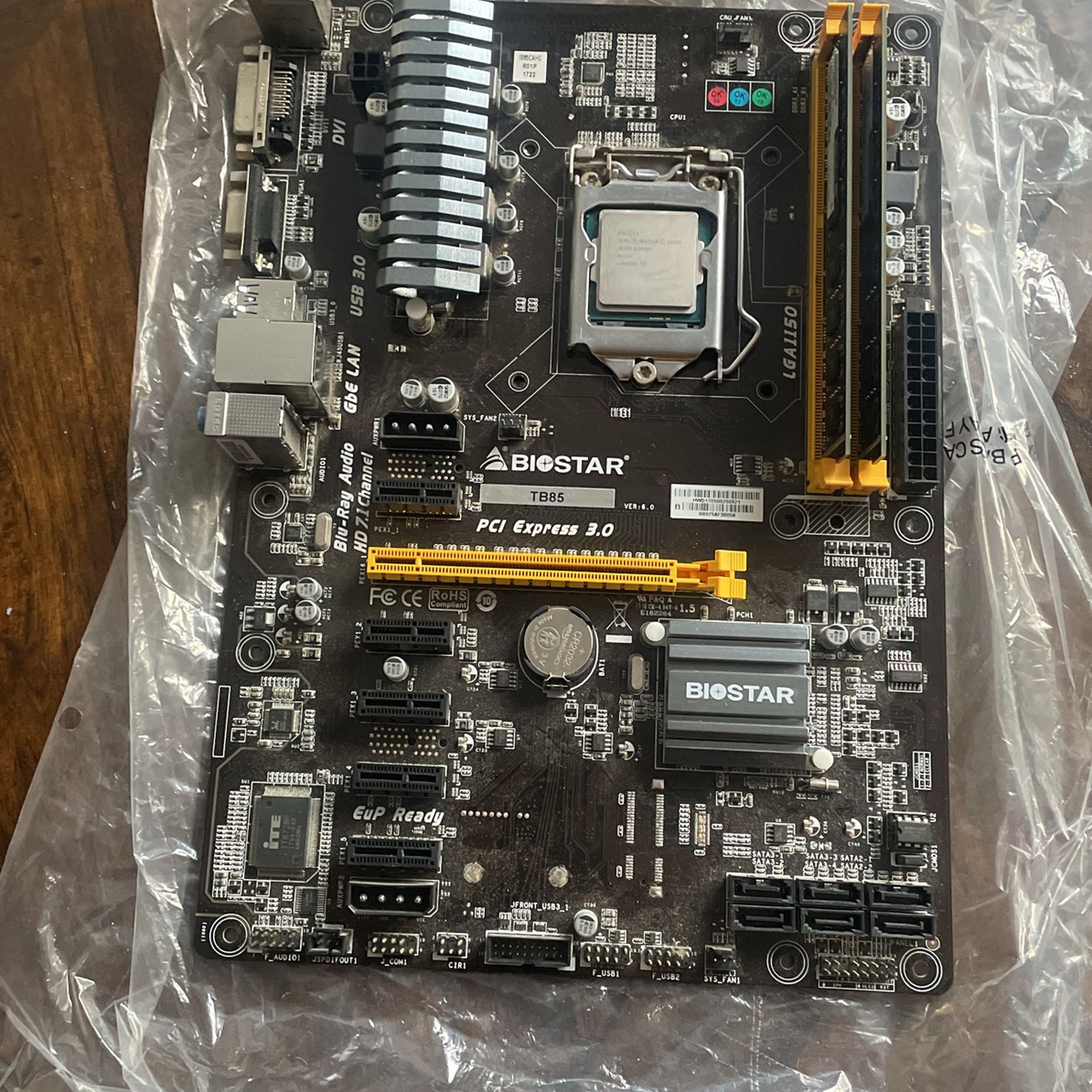 Motherboard And CPU+ram for Sale in San Diego, CA - OfferUp