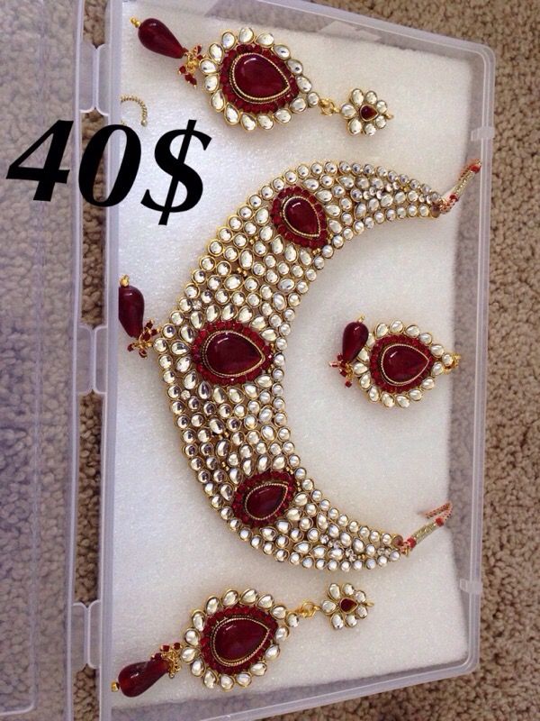 Indian bridal wedding set