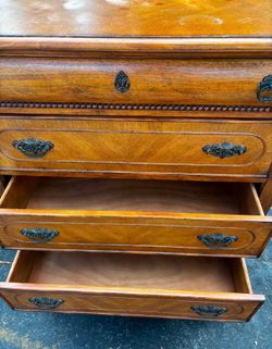 Vintage Upright Chest- 38”Lx18.5”Wx54.5”H