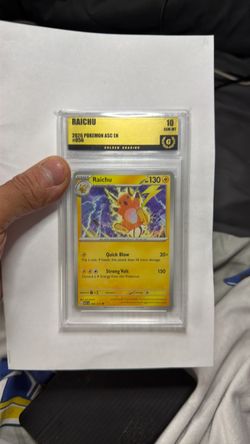 RAICHU 2026 POKEMON ASC EN #056 Graded Gem-Mt 10