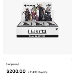 Final Fantasy Play Booster Packs