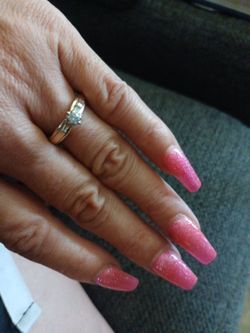 Anillo de compromiso 14k
