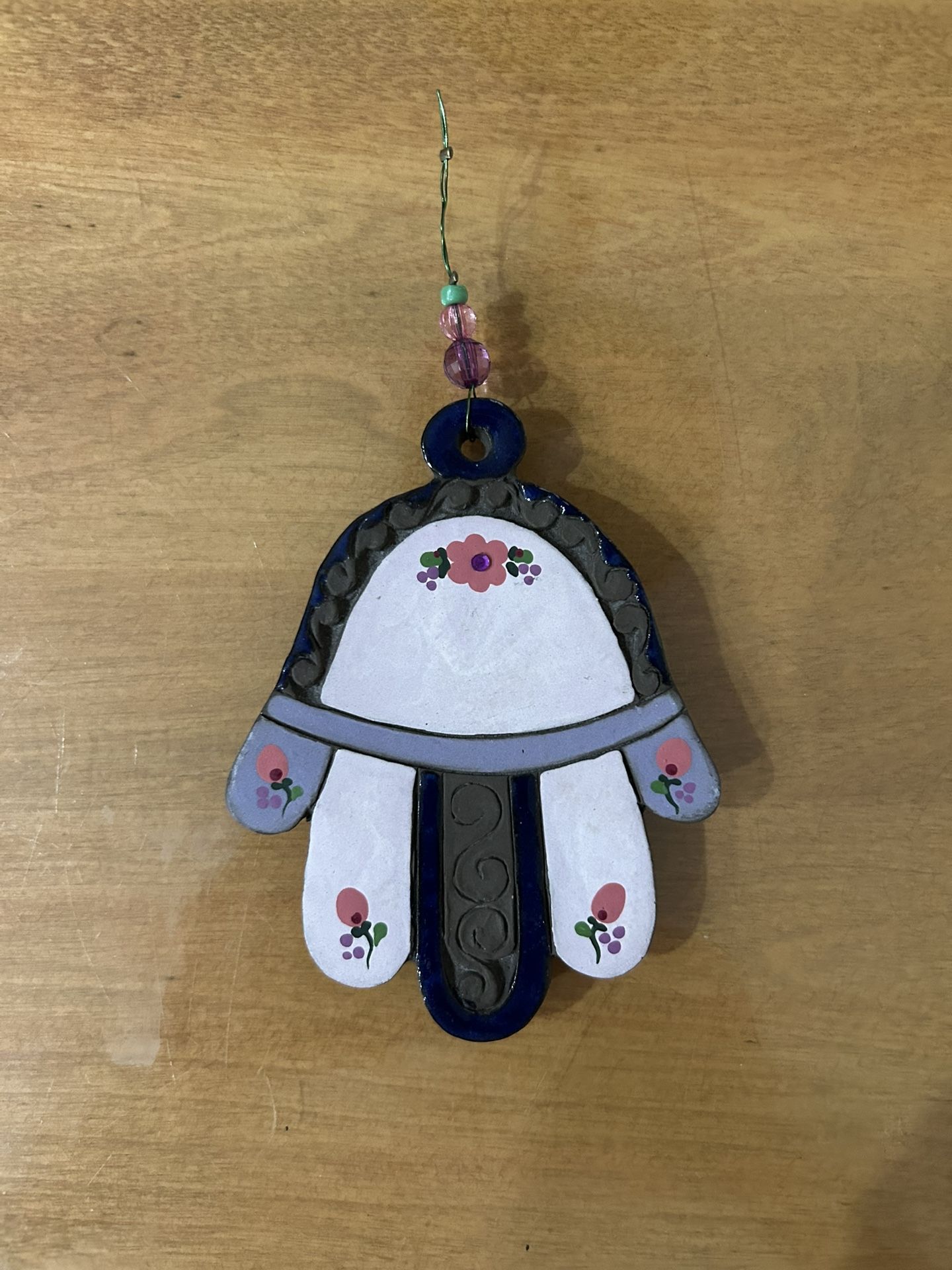 Hamsa Peace Art Nurit Teva Home Protective Hand Art