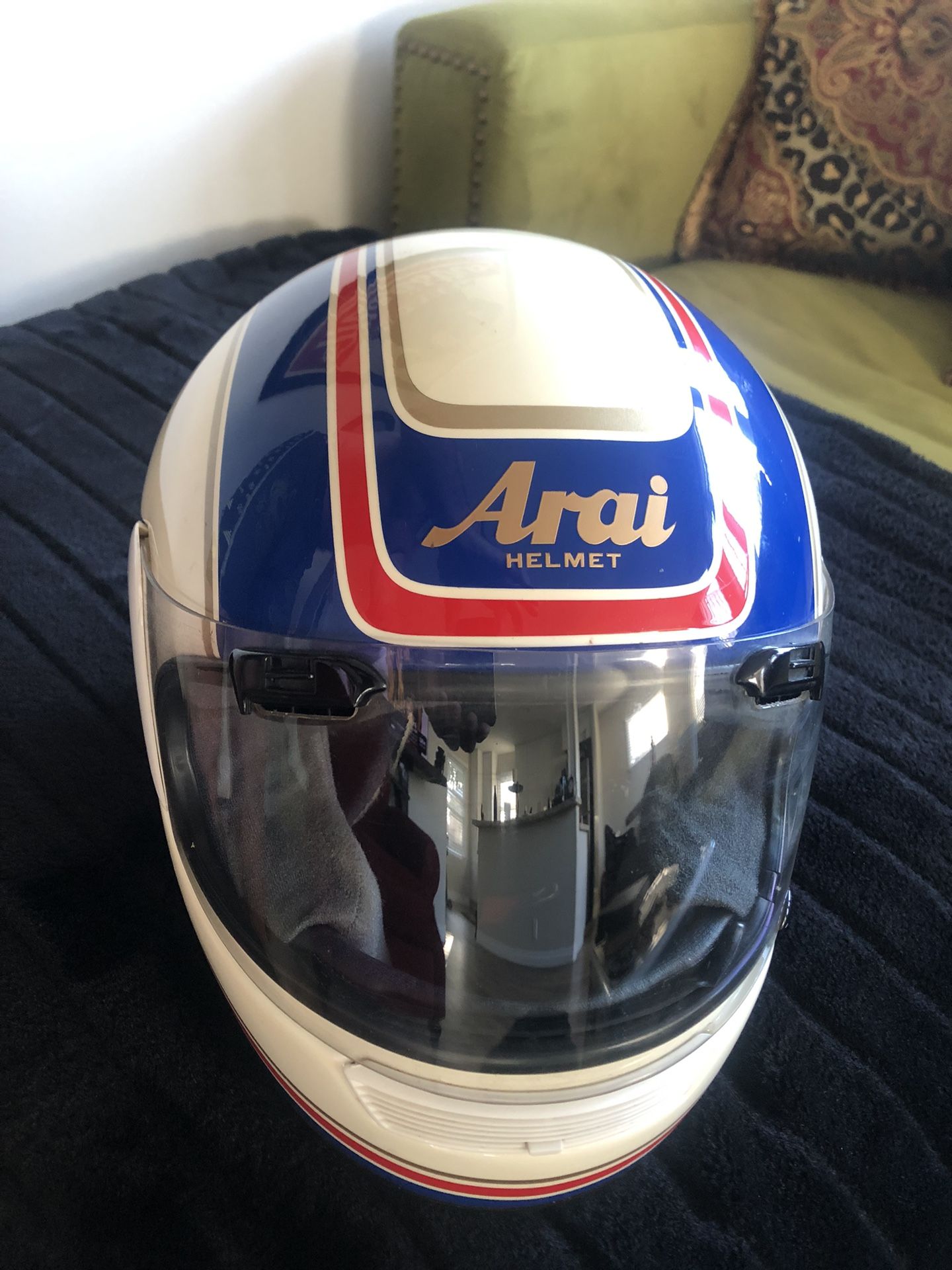 Vintage ARAI Crash Helmet Large