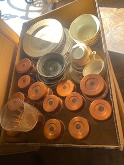 Mixed Dinnerware and Drinkware Lot