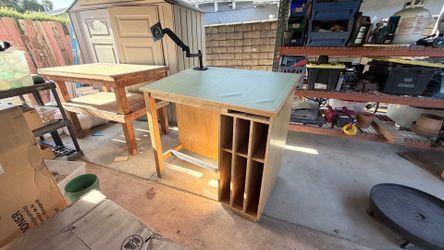 Vintage drafting table