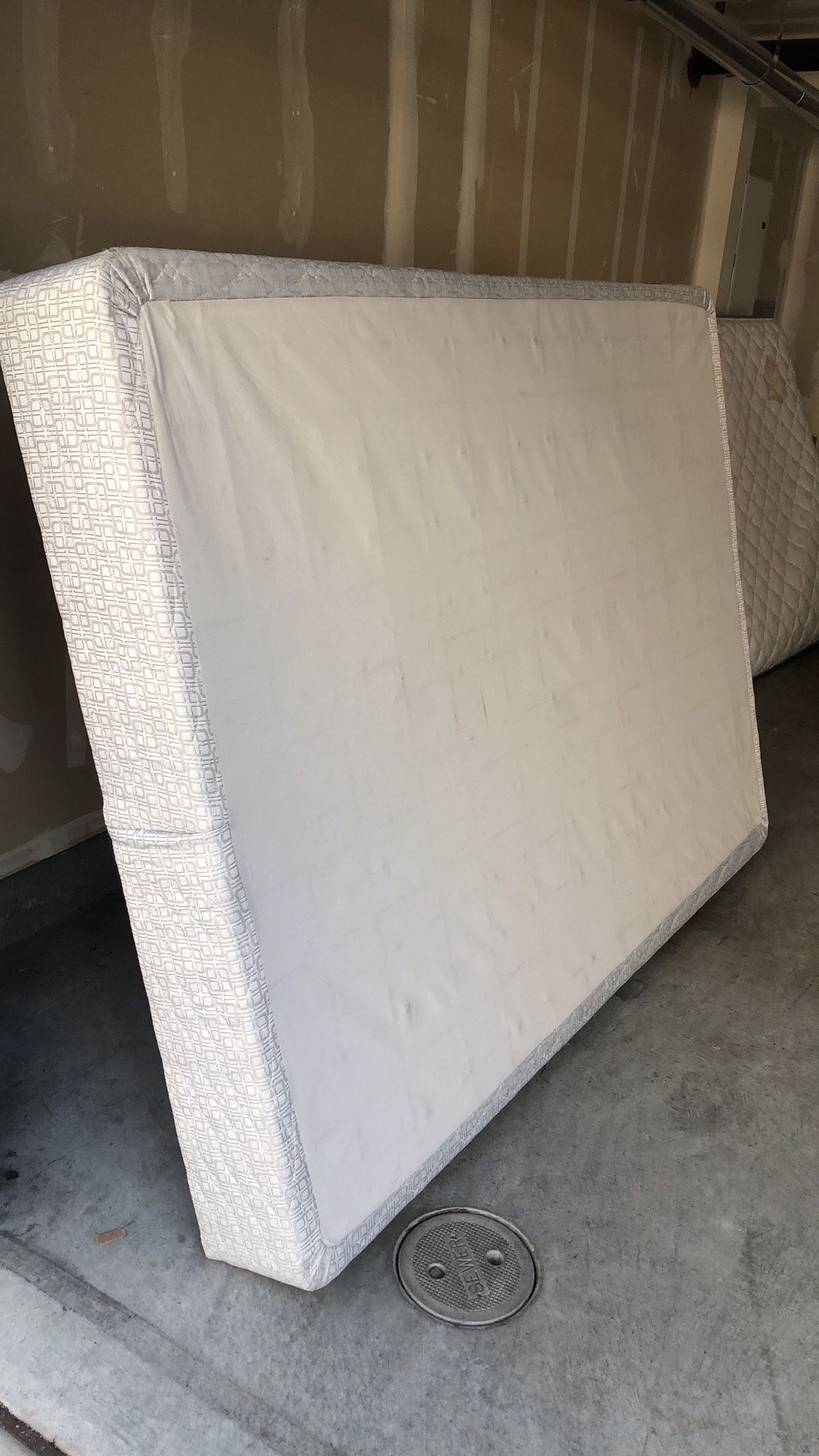 Free mattress and box spring