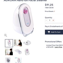 AURORA Nano Ion Facial Steamer 