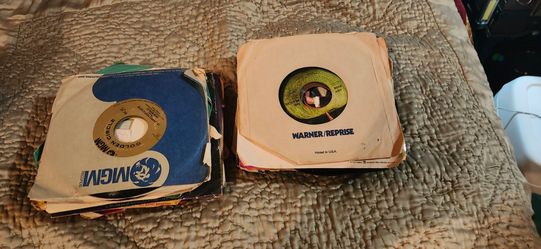 FIFTY SIX (56) VINTAGE 45s ** see description for complete list!