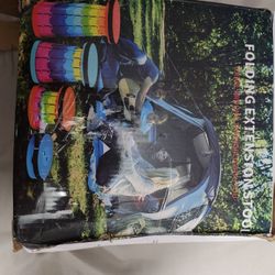 Folding Extending Stool