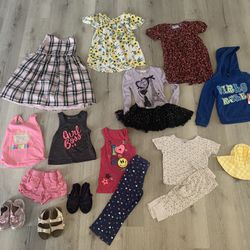 4T Girls Clothes Lot (16 Pieces)