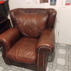 Leather Couch And Chair