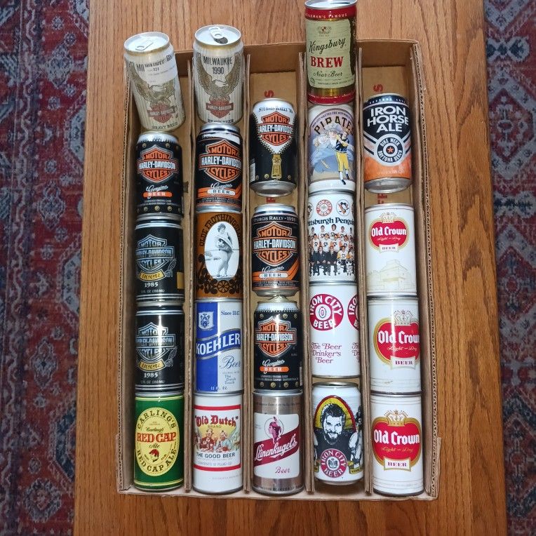 Beer Can Collection 23 Cans 18 Different