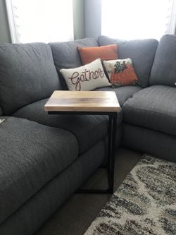 End table/tv tray custom wood top
