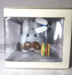 2008 *READ DESCRIPTION* Kidrobot Frank Kozik 5" Happy Stache Labbit Designer Vinyl Art