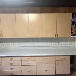 Cabinets With 10ft. Counter Top